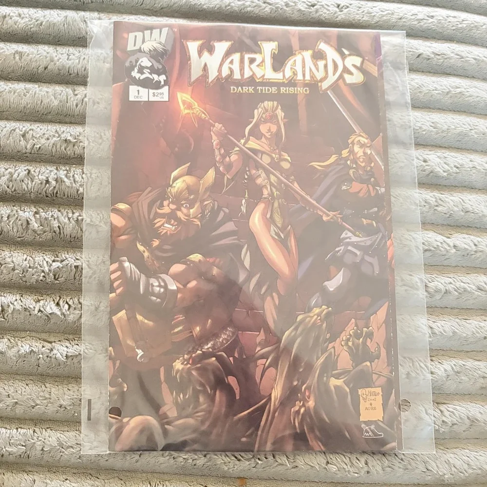 Warlands Dark Tide Rising Dreamwave Productions #1 Fantasy Modern Age Comic Book